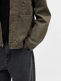 Canvas Denim Chore Jacket