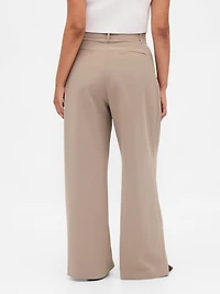 Curvy 365 High Rise Pleated Trousers