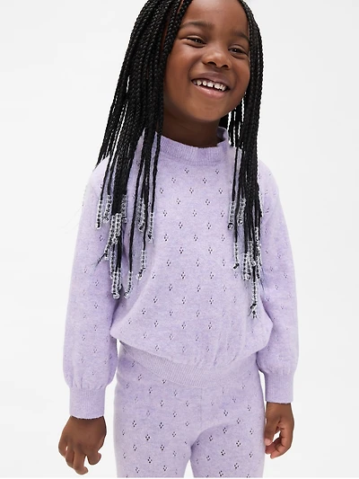 Baby & Toddler CashSoft Pointelle Sweater