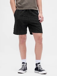 7" Textured Easy Shorts