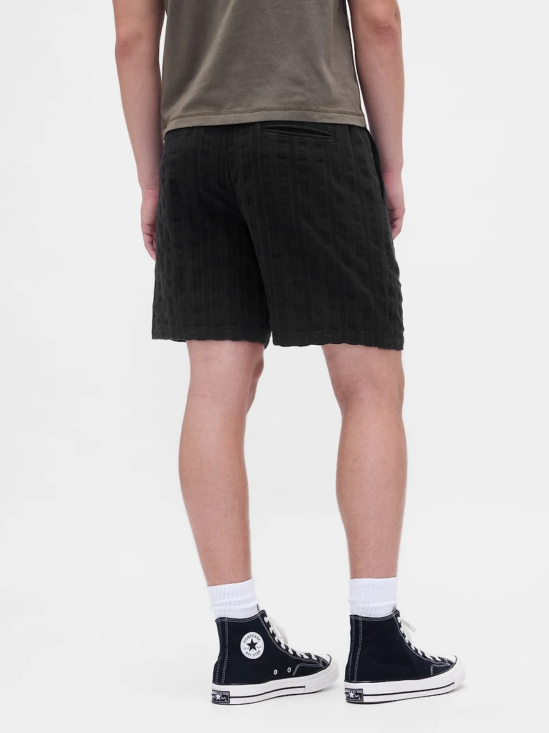 7" Textured Easy Shorts