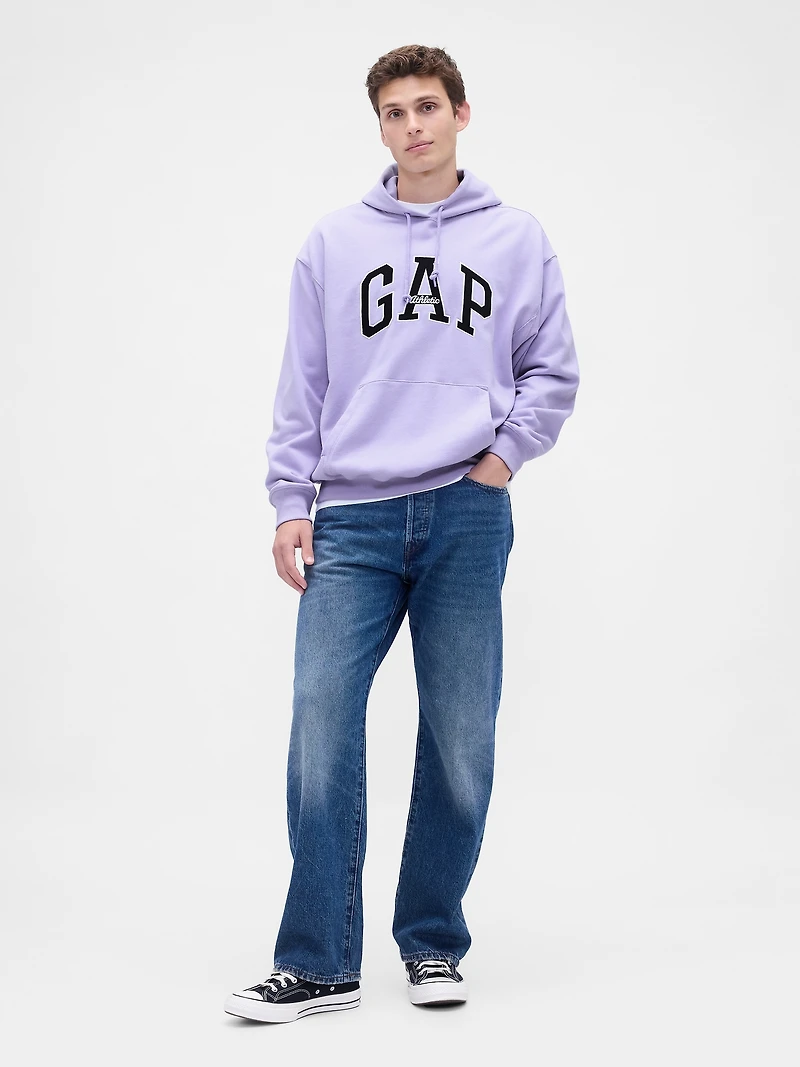 Heavyweight Gap Athletic Logo Hoodie