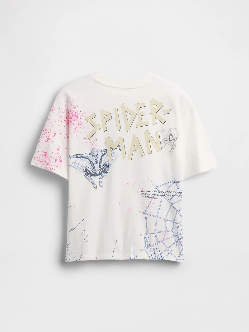 Kids Marvel Relaxed Graphic T-Shirt