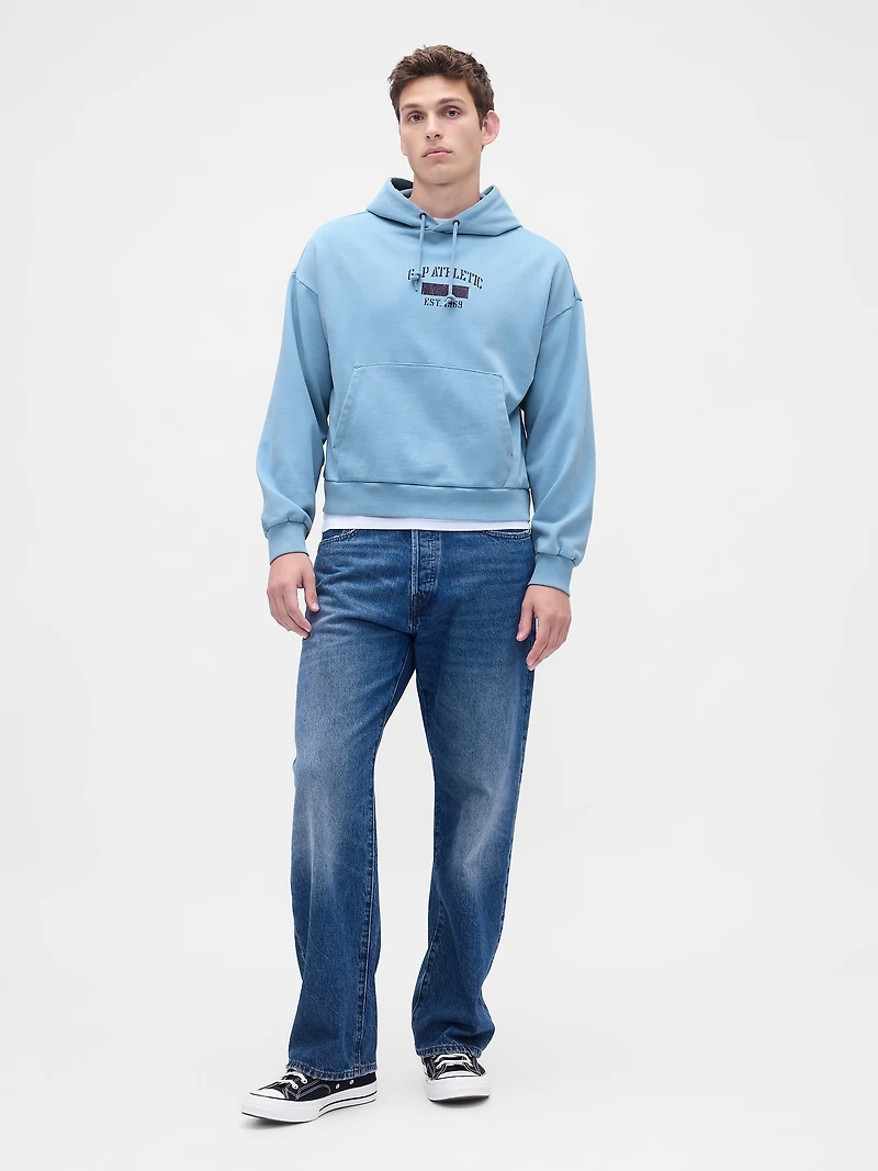 Heavyweight Oversized Logo Hoodie