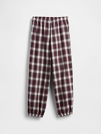 Kids Recycled Flannel PJ Joggers