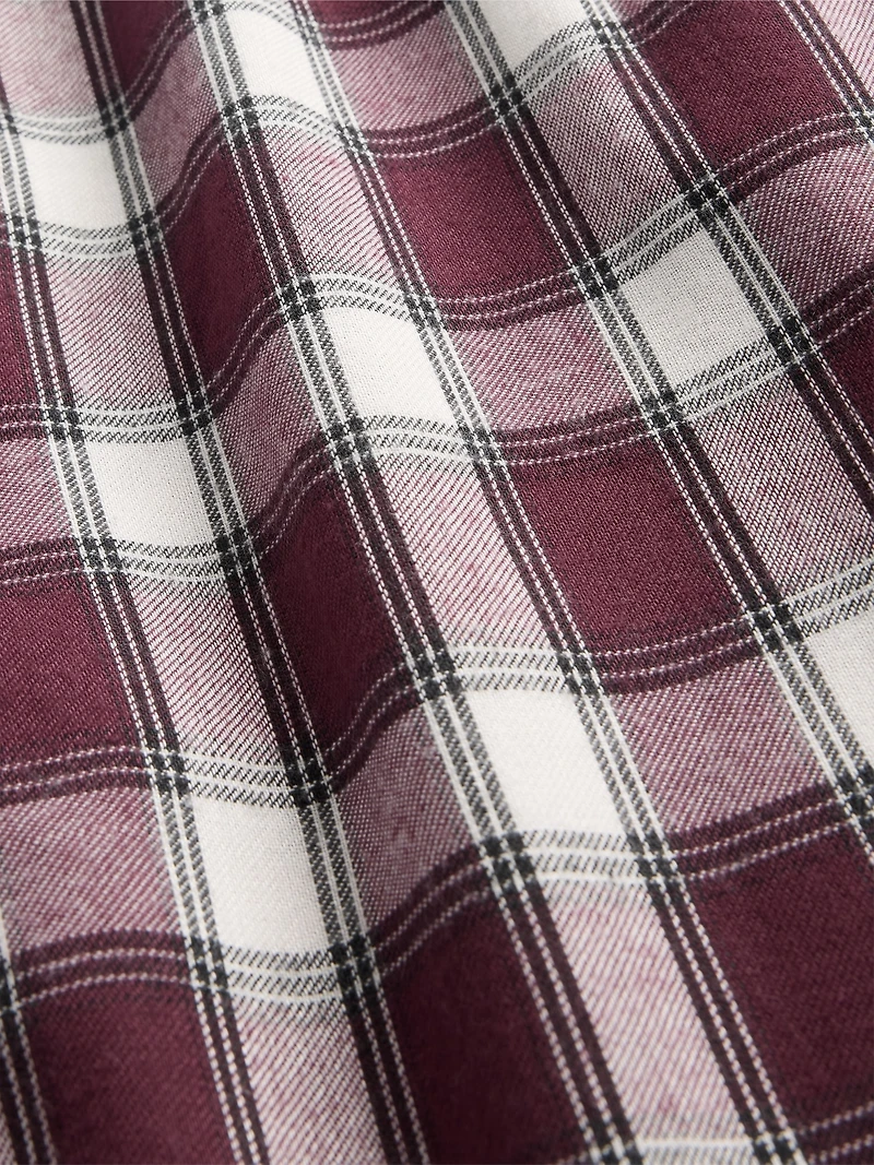Kids Recycled Flannel PJ Joggers