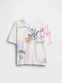 Kids Marvel Relaxed Graphic T-Shirt