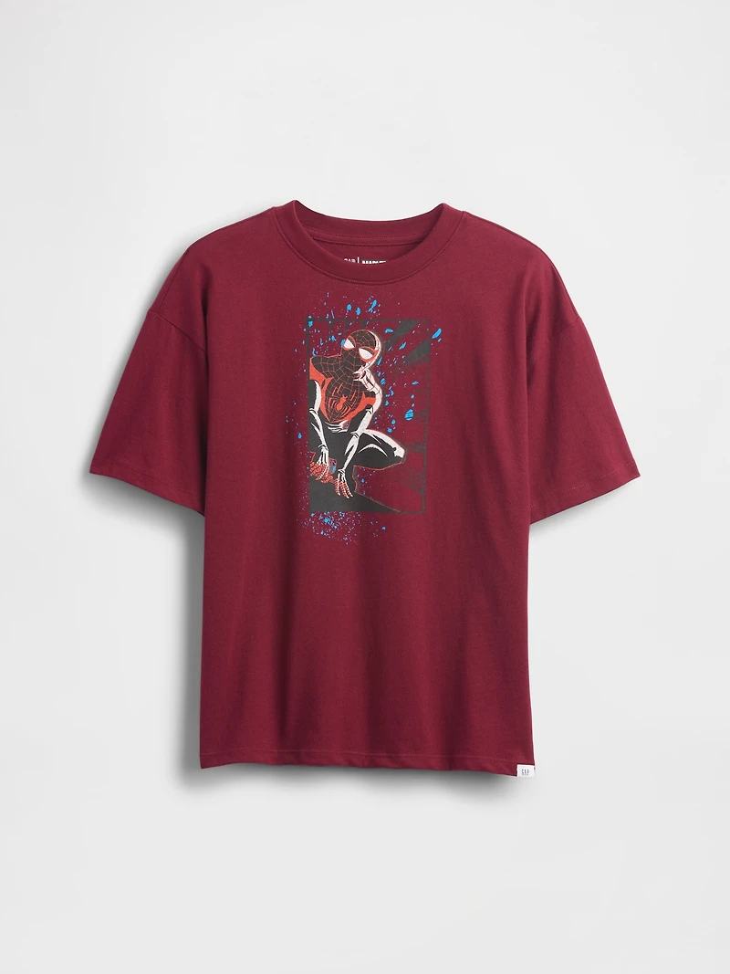 Kids Marvel Relaxed Graphic T-Shirt
