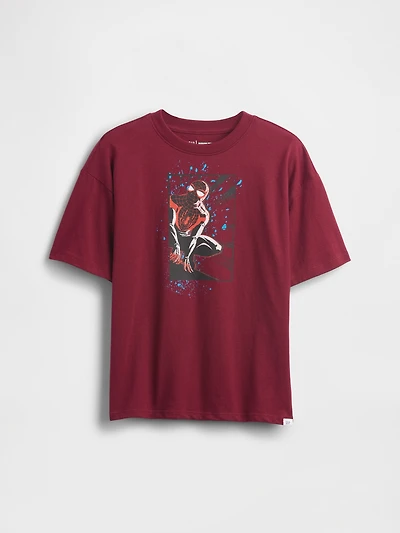 Kids Marvel Relaxed Graphic T-Shirt