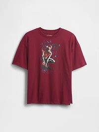 Kids Marvel Relaxed Graphic T-Shirt