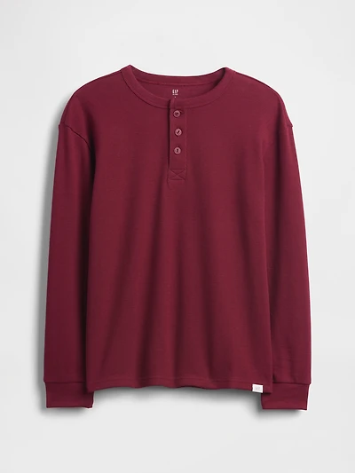 Kids Relaxed Henley T-Shirt