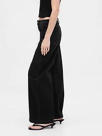 Extra High Rise Stride Wide-Leg Jeans