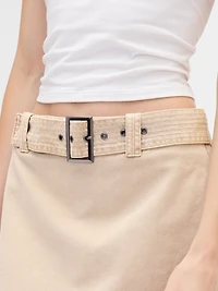 Belted Mini Skort