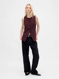 UltraSoft Denim Longline Vest