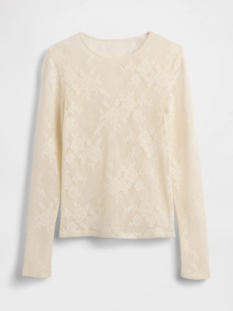 Sheer Lace Top