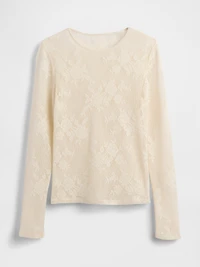 Sheer Lace Top