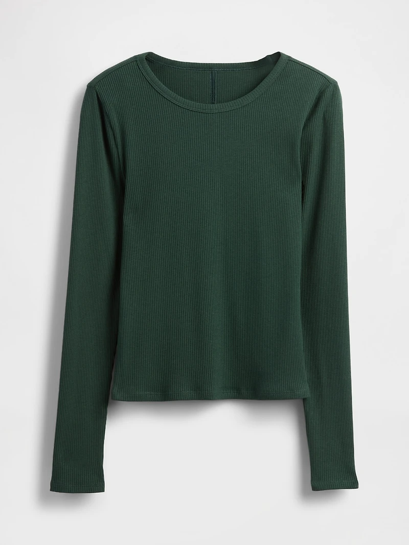 Modern Rib Crop T-Shirt