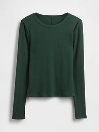 Modern Rib Crop T-Shirt