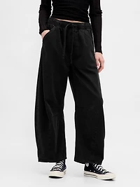 Mid Rise Easy Horseshoe Jeans