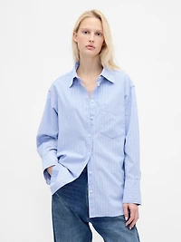 Organic Cotton Oxford Big Shirt