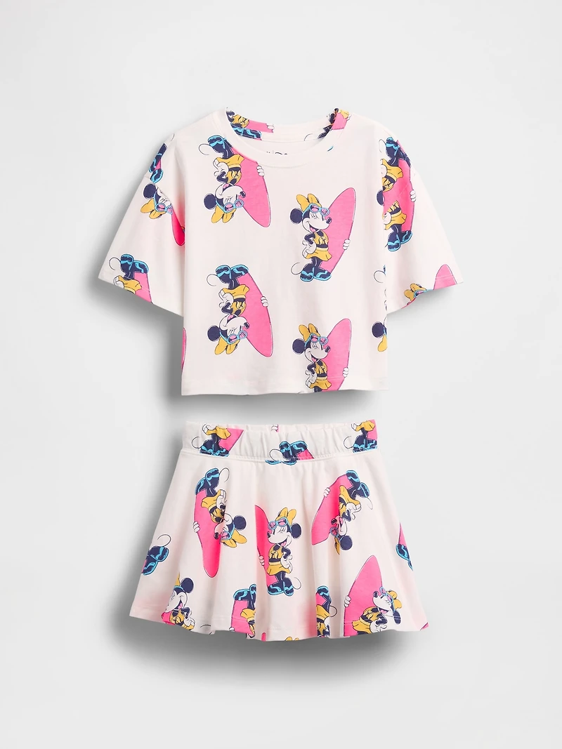 Gap × Disney Baby & Toddler Skort Outfit Set