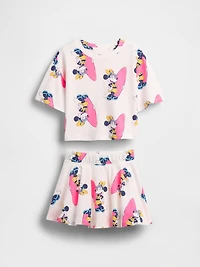 Gap × Disney Baby & Toddler Skort Outfit Set