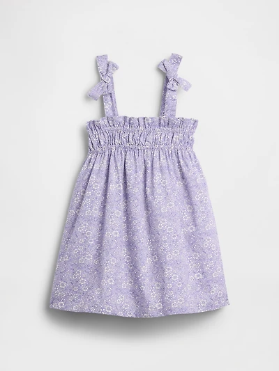 Baby & Toddler Smocked Bow-Strap Dress