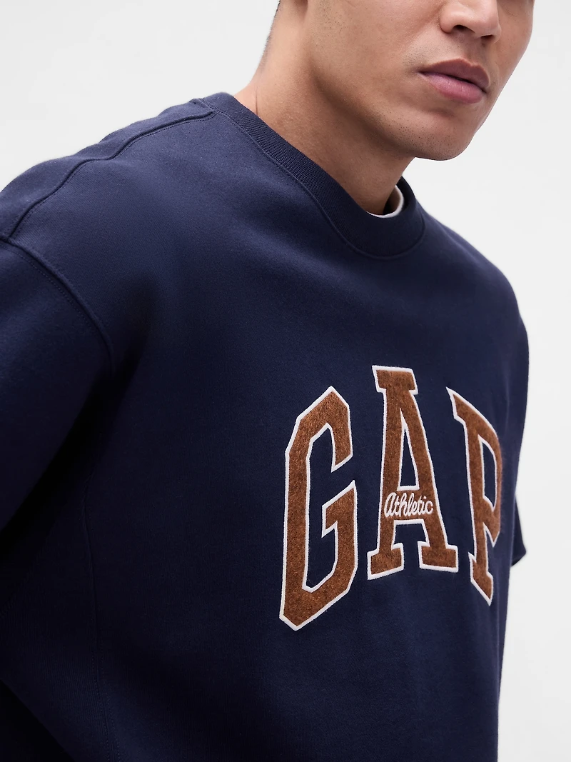 Heavyweight Gap Athletic Logo Sweatshirt