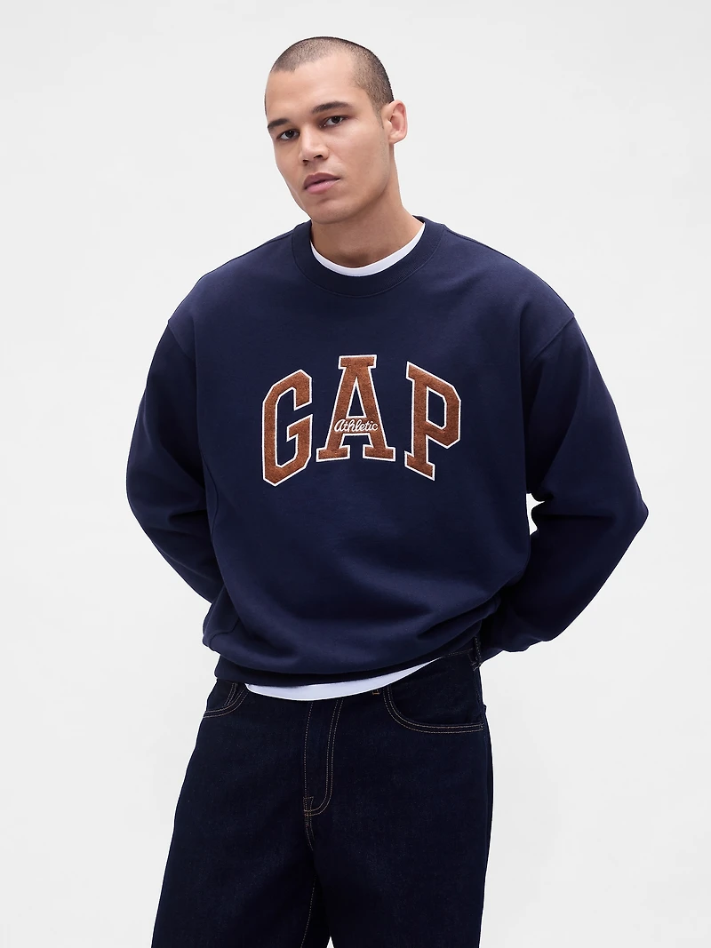 Heavyweight Gap Athletic Logo Sweatshirt