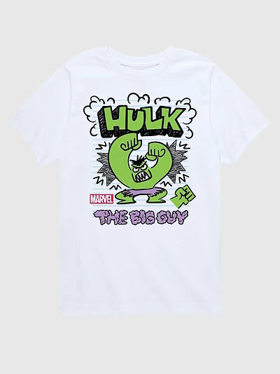 Toddler Marvel The Incredible Hulk Doodle Short Sleeve Graphic Tee