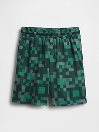 Kids GapFit 6" Recycled Mesh Easy Shorts