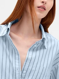 Organic Cotton Oxford Big Shirt