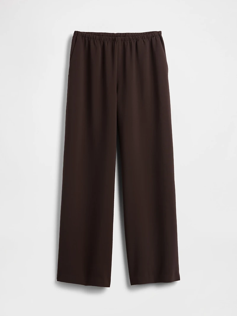 Easy Wide-Leg Pants