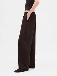 Easy Wide-Leg Pants