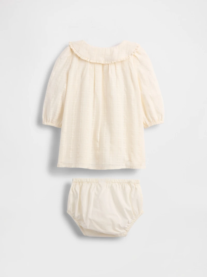 Baby Embroidered Dress Set