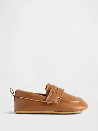 Baby Vegan Leather Loafers