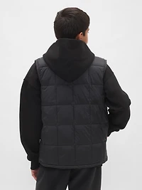 Kids Recycled Lightweight Puffer Vest