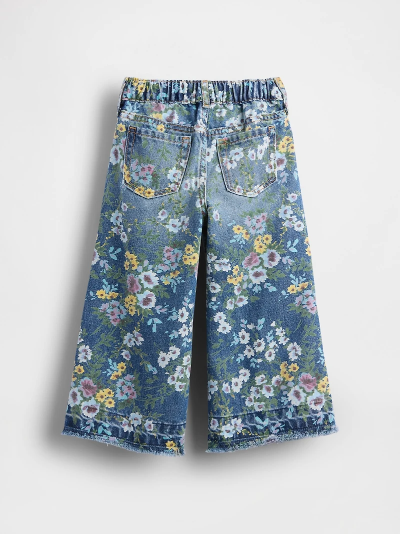 Baby & Toddler Pull-On Baggy Wide-Leg Jeans