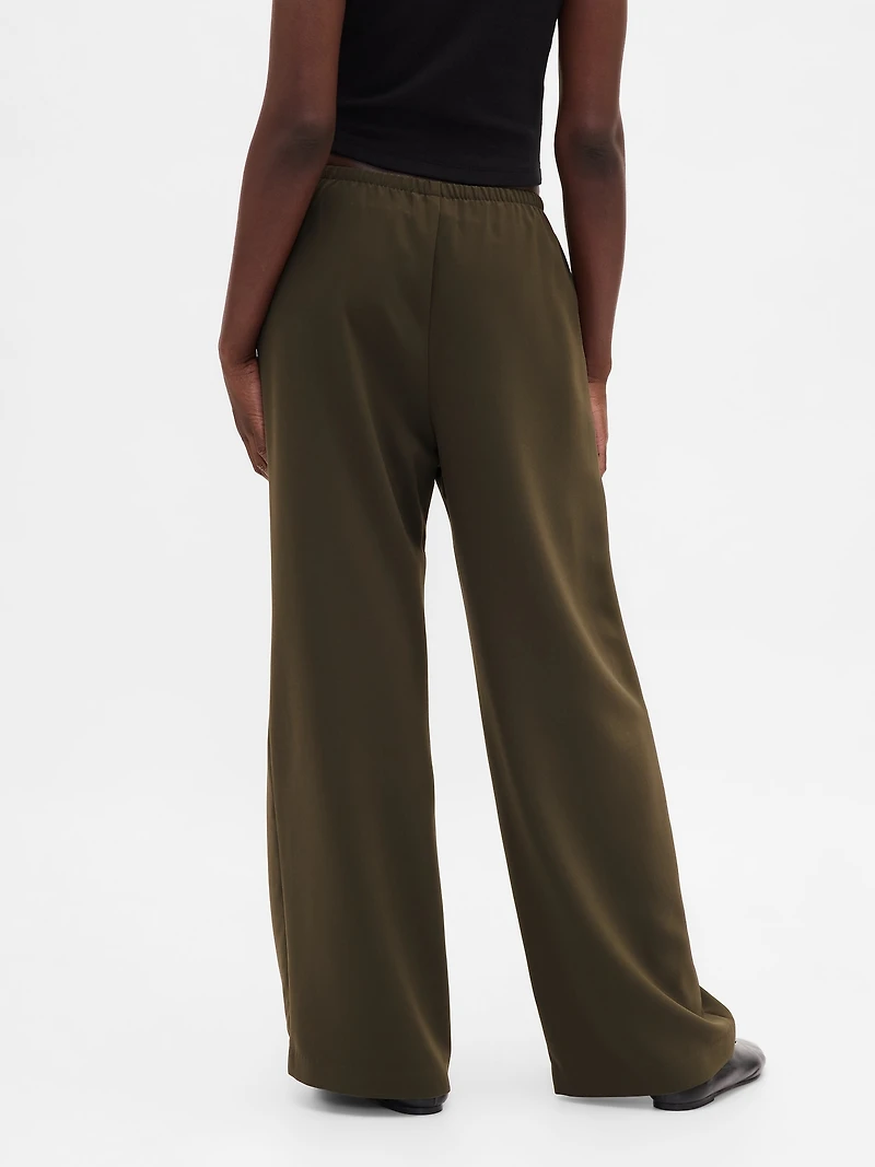 Easy Wide-Leg Pants