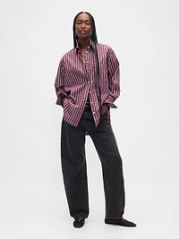 Organic Cotton Oxford Big Shirt