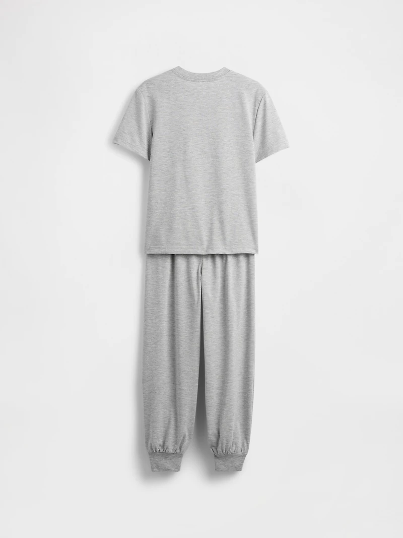Kids Recycled PJ Jogger Set