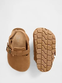 Toddler Vegan Suede Clogs