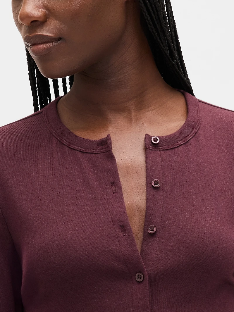 Modern Crewneck Cardigan