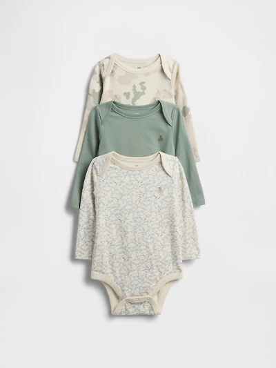 Baby First Favorites Organic Cotton Bodysuit (3-Pack