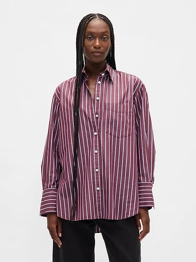 Organic Cotton Oxford Big Shirt