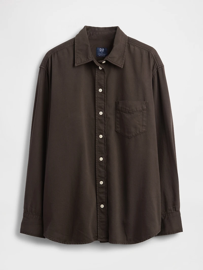 UltraSoft Denim Big Shirt