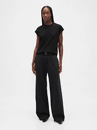 Supima® Cotton Relaxed Crop T-Shirt