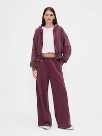 VintageSoft Full-Zip Wedge Hoodie
