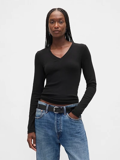 Modern V-Neck T-Shirt