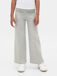 Kids Wide-Leg Foldover Leggings